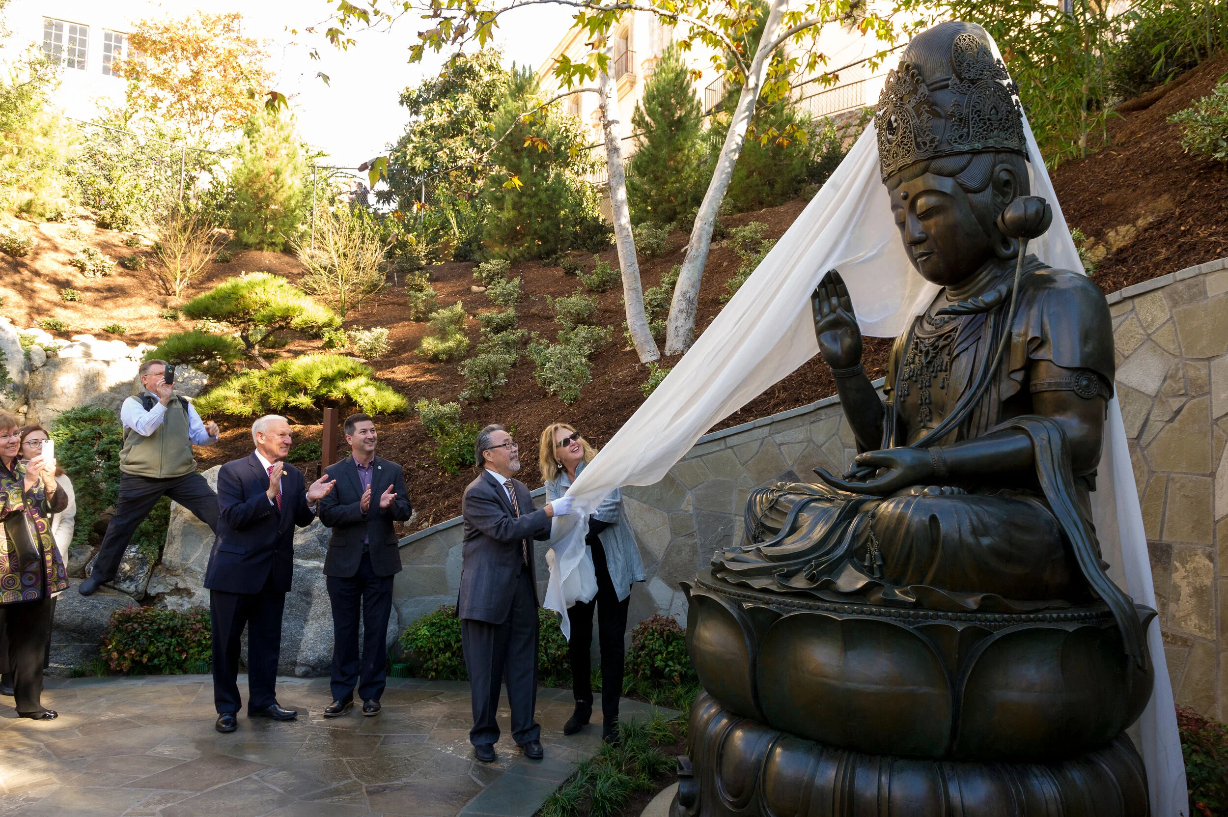 Bronze Kannon Bosatsu — Japanese Friendship Garden